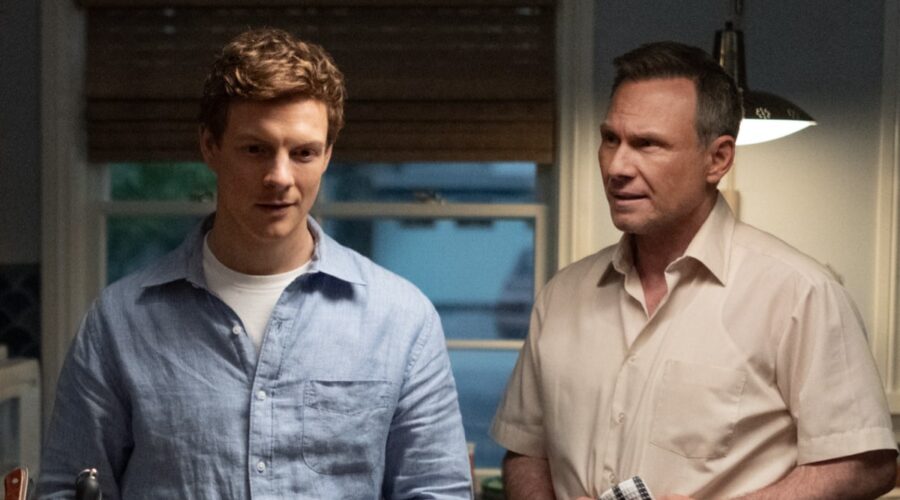 Christian Slater E Patrick Gibson In Dexter Original Sin Credits Paramount Plus