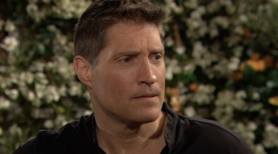 Sean Kanan (Deacon Sharpe) in una scena della puntata di “Beautiful” in onda su Canale 5. Credits: BBL Distribution/Mediaset/Cattura schermo.