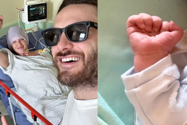 Guenda Goria e Mirko Gancitano sono diventati genitori di Noah il 25 luglio 2024. Credits: @guendagoria/Instagram.