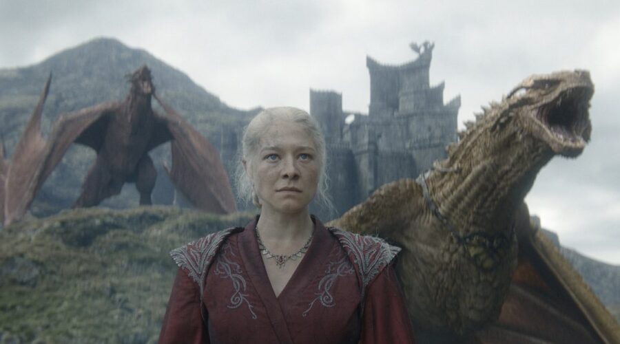 Rhaenyra In Mezzo Ai Draghi Nel Settimo Episodio Di House Of The Dragon Credits Sky