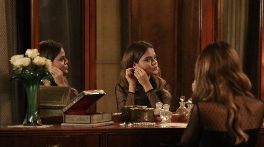 Hilal Altinbilek (Züleyha) in una scena di “Terra Amara”. Credits: RTI Mediaset.