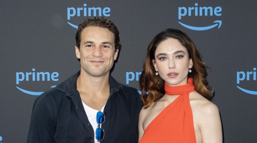Da sinistra: Lorenzo Cervasio e Maltilda De Angelis all'evento “Prime Video Italia Presents 2024”. Credits: Amazon.