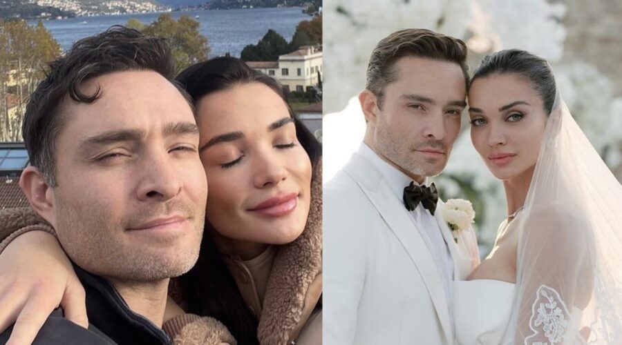 Ed Westwick E Amy Jackson Su Instagram Credits Via Instagram