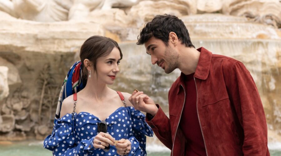 Lily Collins E Eugenio Franceschini In Emily In Paris 4 Credits Netflix