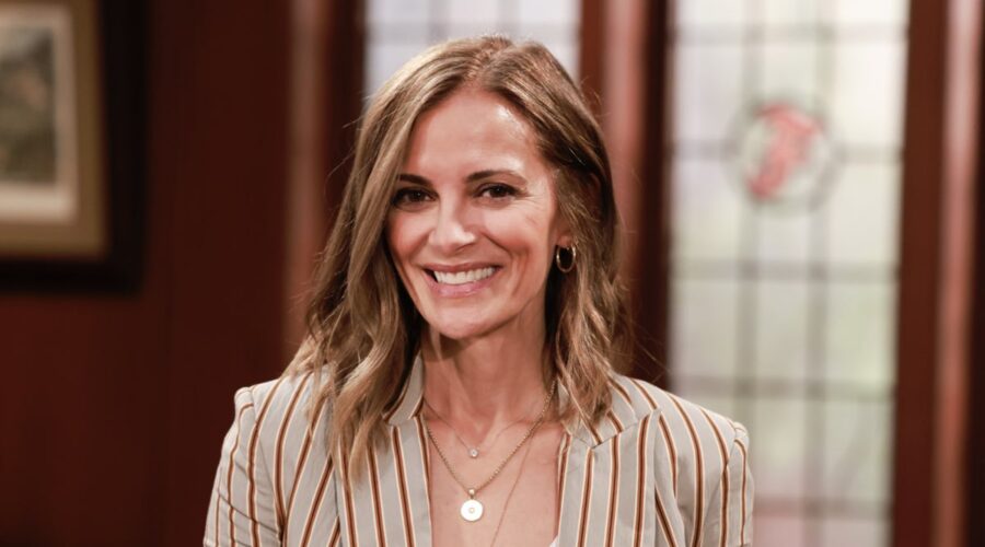 Rebecca Budig Joins. Credits Photo: Sonja Flemming/CBS ©2024 CBS Broadcasting, Inc. All Rights Reserved.
