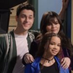 Selena Gomez, David Henrie E Janice Leann Brown In Una Foto Dal Set Di I Maghi Di Waverly Revival Credits Disney Channel