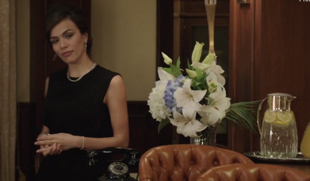 Gloria Radulescu (Marta Guarnieri) in una scena della puntata 94 de “Il Paradiso Delle Signore 8”. Credits: Rai.