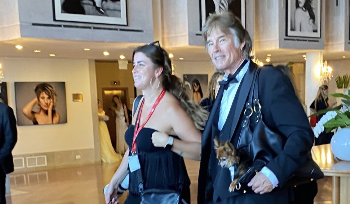 Ronn Moss (ex Ridge di “Beautiful”) al Festival di Venezia 2024.