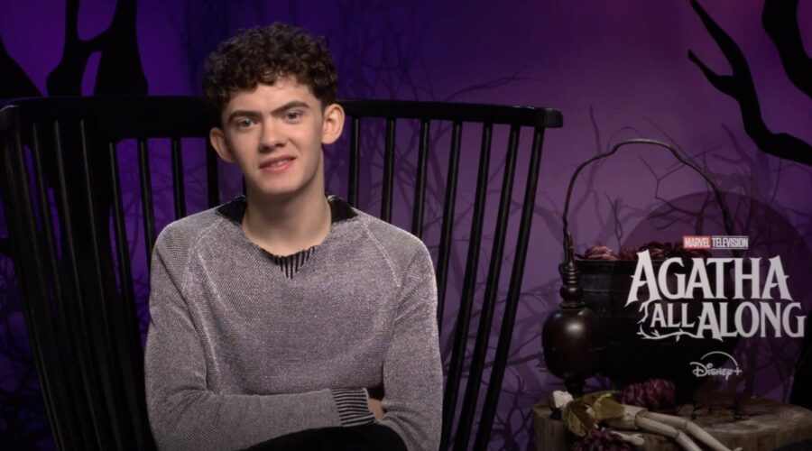 Joe Locke (Teen/Adolescente) in un fotogramma dell'intervista su