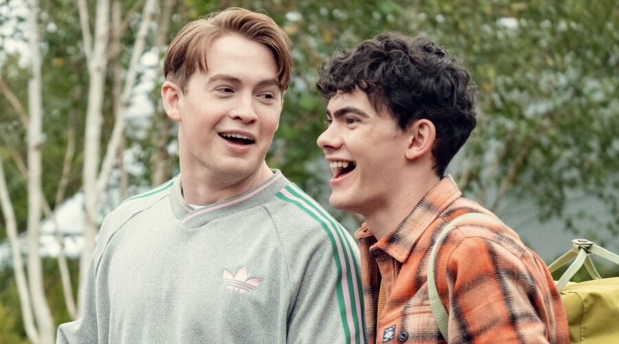 Kit Connor, Joe Locke In Heartstopper 3 Credits Samuel Dore Netflix