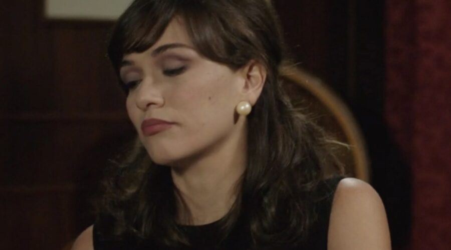 Gloria Radulescu (Marta Guarnieri) in una scena della puntata 4 de “Il Paradiso Delle Signore 9”. Credits: Rai.