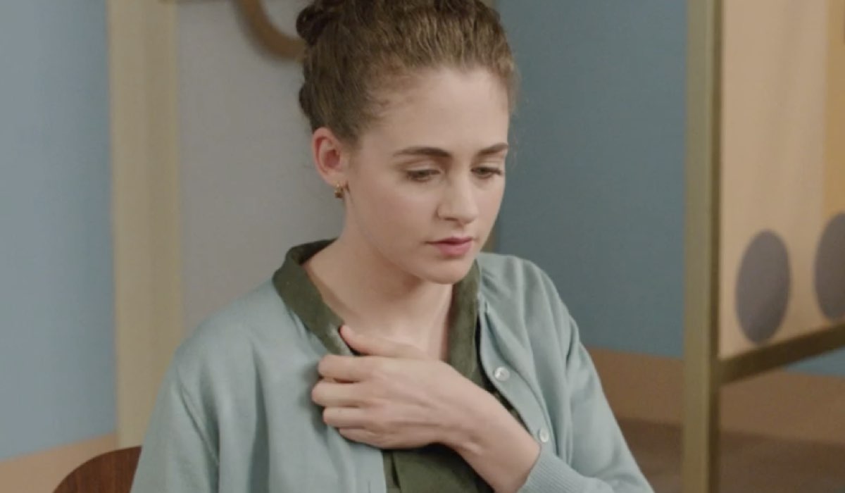 Giulia Sangiorgi (Mirella Vanni) in una scena della puntata 1 de “Il Paradiso Delle Signore 9”. Credits: Rai.