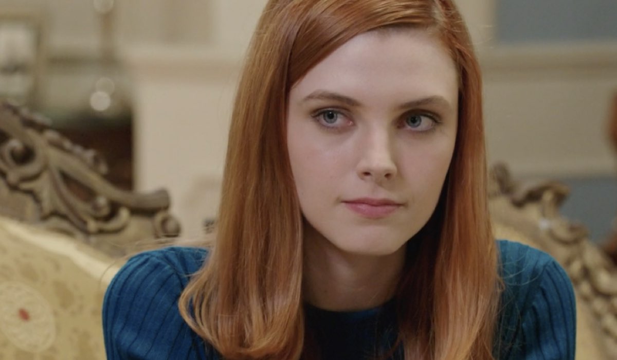 Arianna Amadei (Odile di Sant'Erasmo) in una scena della puntata 6 de “Il Paradiso Delle Signore 9”. Credits: Rai.