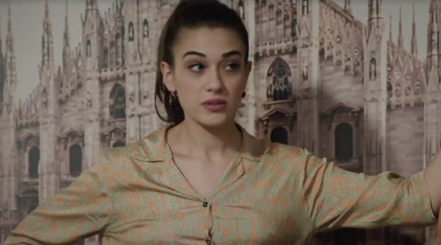 Nicoletta Di Bisceglie (Rosa Camilli) in una scena della puntata 4 de “Il Paradiso Delle Signore 9”. Credits: Rai.