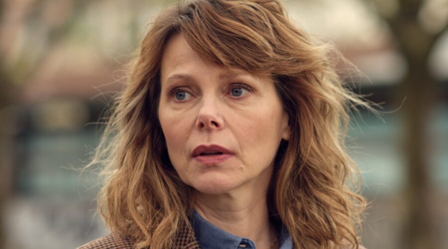 Barbora Bobulova (Marina) in una scena di “Stucky”. Credits: Rai.