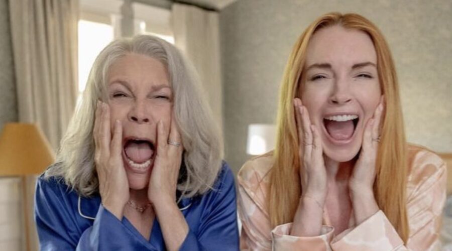 Jamie Lee Curtis E Lindsay Lohan In Freakier Friday Credits Via Instagram