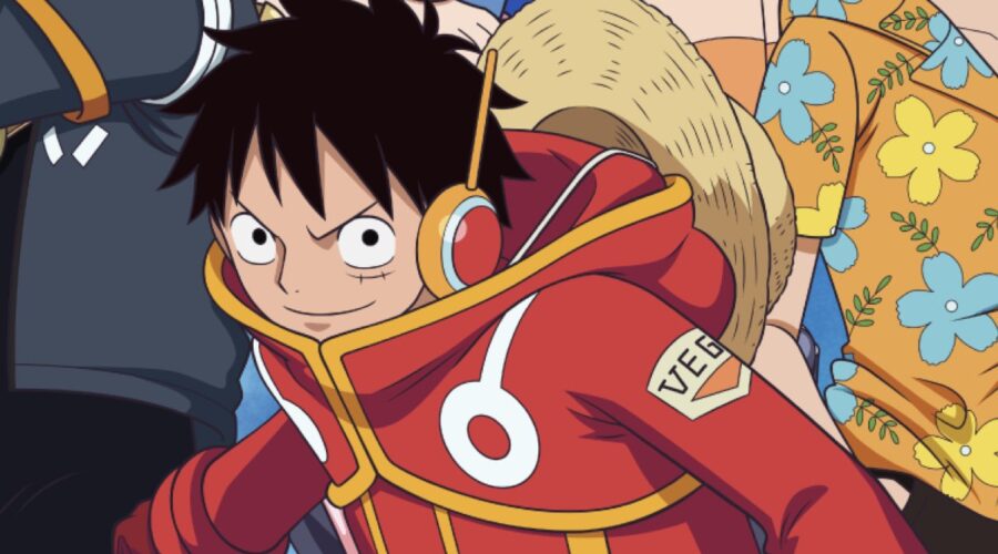 Luffy In One Piece Copertina Credits Toei Animation
