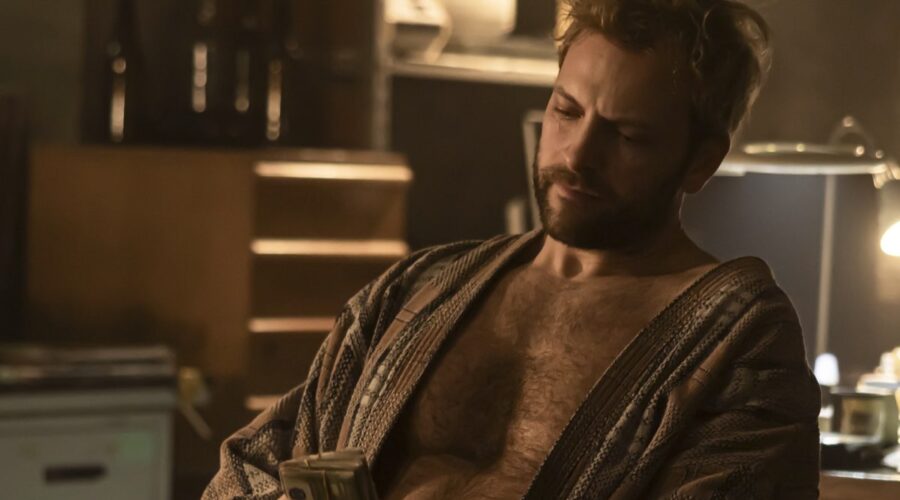 Alessandro Borghi in una scena di “Blocco 181” 2 Credits: Marco Piovanotto e Sky.