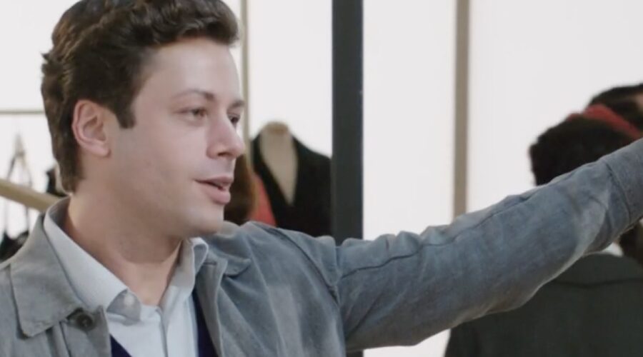 Gabriele Anagni (Alfredo Perico) in una scena della puntata 58 de “Il Paradiso Delle Signore 9”. Credits: Rai.