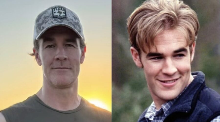 James Van Der Beek Su Instagram E In Dawson's Creek Credits Instagram E Netflix