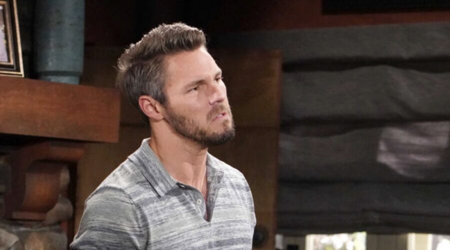 Scott Clifton (Liam) in una scena di “Beautiful”. Credits: BBL Distribution/RTI Mediaset.
