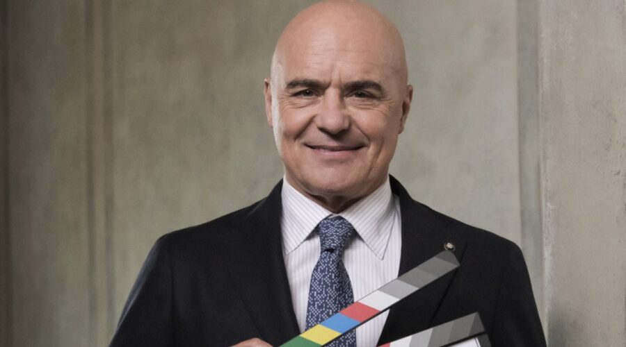 Luza Zingaretti sul set de “Il Capo Perfetto”. Credits: Camilla Cattabriga e Netflix.
