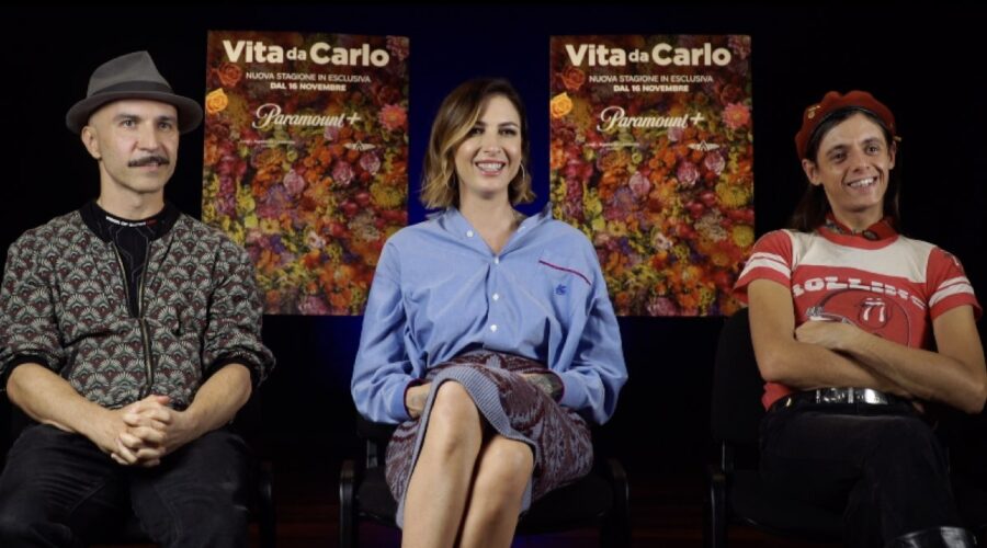 Maccio Capatonda,ema Stokholma, E Lucio Corsi Intervista Per Vita Da Carlo 3 Credits Paramount Plus