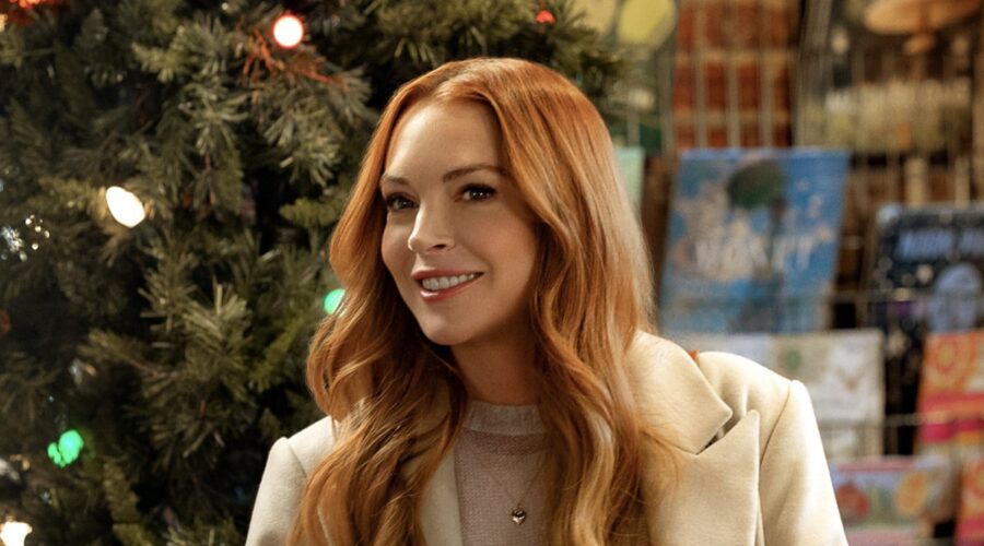 Our Little Secret Lindsay Lohan As Avery, In Our Little Secret. Cr. Chuck Zlotnick Netflix 2024