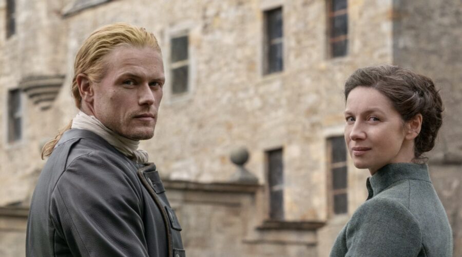 Sam Heughan E Caitríona Balfe In Outlander 7 Parte 2 Credits Sky