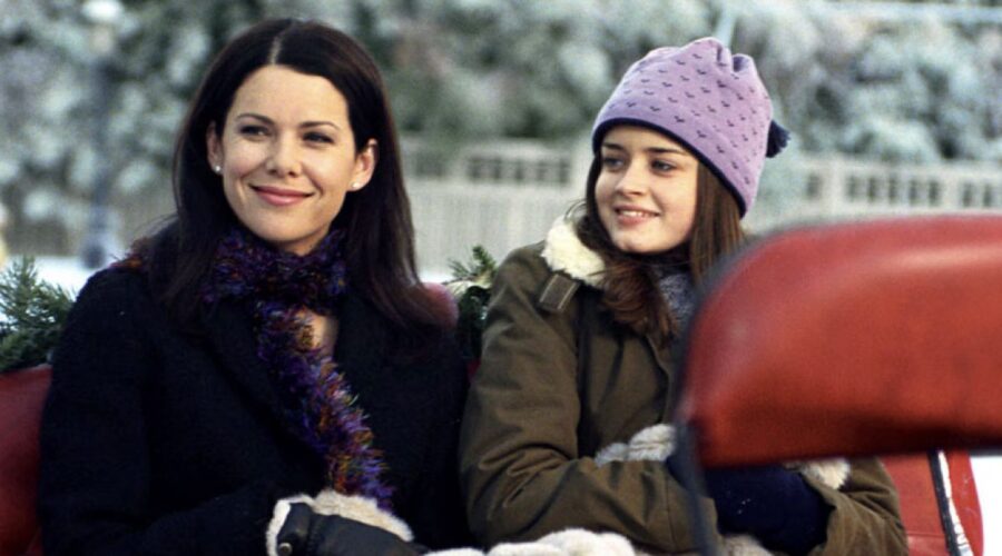 Natale episodi Alexis Bledel Lauren Graham In Gilmore Girls Credits Netflix