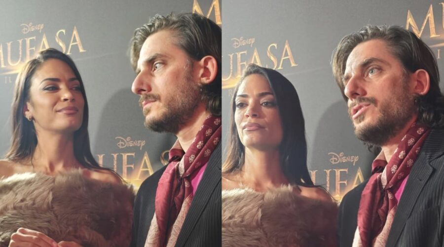 Elodie E Luca Marinelli All'anteprima Italiana Di Mufasa Il Re Leone Credits Tvserial Per Concessione Di Disney Italia