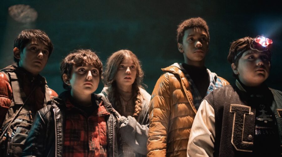 I giovani protagonisti di “Uonderbois”. Credits: Giulia Parmigiani e Disney+.