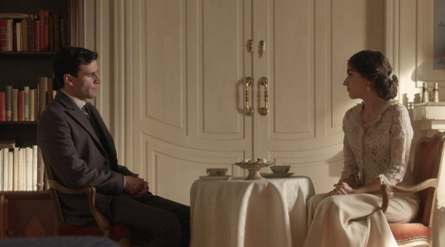 La Promessa Iii - 335 Retequattro - 1a Tv Alejandro Vergara (Abel); Paula Losada (Jimena De Los Infantes) Credits Rete In Rete.001