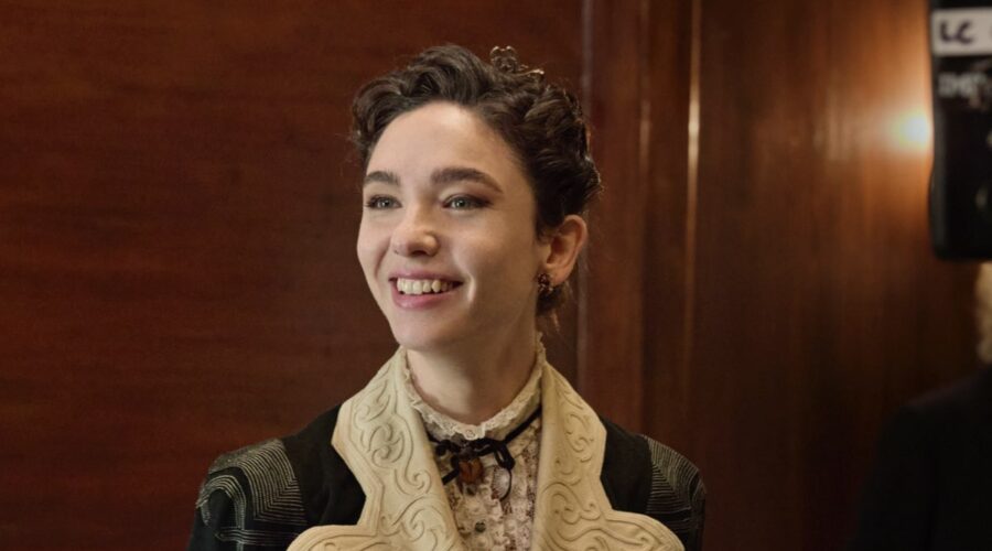 Matilda De Angelis Sul Set Di Lidia Poet 3 Credits Lucia Iuorio Netflix