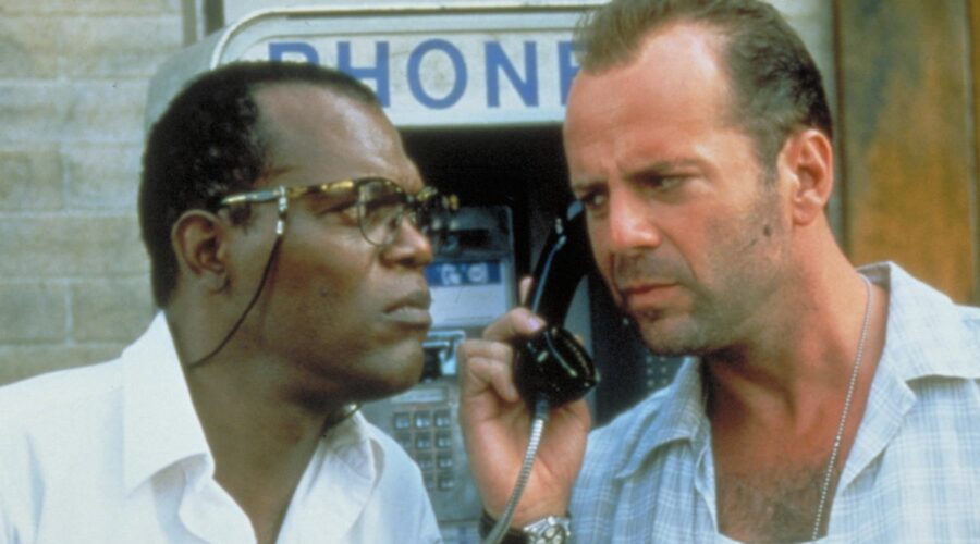 Samuel L Jackson E Bruce Willis In Die Hard Credits Disney Plus