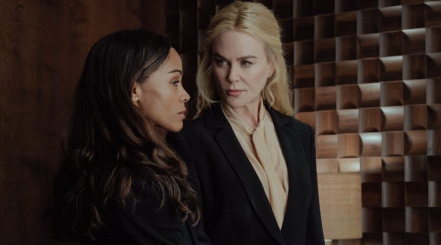 Zoe Saldana E Nicole Kidman In Lioness 3 Credits Paramount+