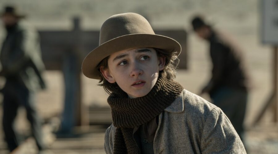 American Primeval. Preston Mota As Devin Rowell In Episode 101 Of American Primeval. Cr. Justin Lubin/netflix