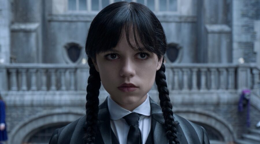 Jenna Ortega Nella Seconda Stagione Di Mercoledì Credits Netflix