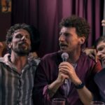 Mattia (Maurizio Lastrico), Massimo (Matteo Martari), Riccardo (Francesco Montanari) E Luigi (Pietro Sermonti), In Maschi Veri Credits Netflix. Maschi Veri cast