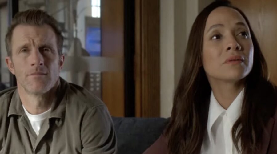 Da sinistra: Scott Caan (Jason Grant) e Dania Ramirez (Nicolina