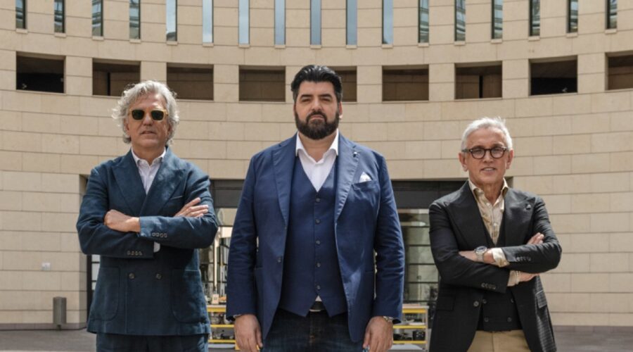I Giudici Di Masterchef Alla Prova Esterna Del 6 Febbraio Credits Sky