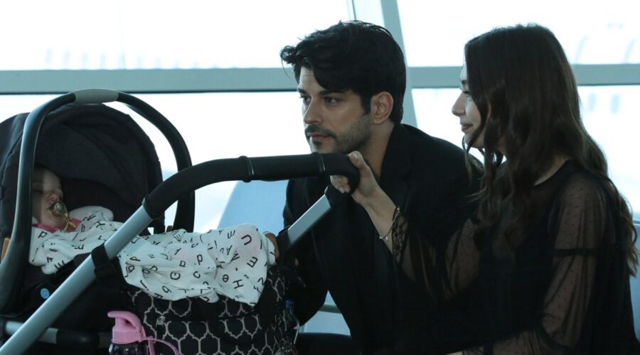 Da sinistra: Burak Özçivit (Kemal Soydere) e Neslihan Atagül (Nihan Sezin) in una scena di “Endless Love”. Credits: RTI Mediaset.