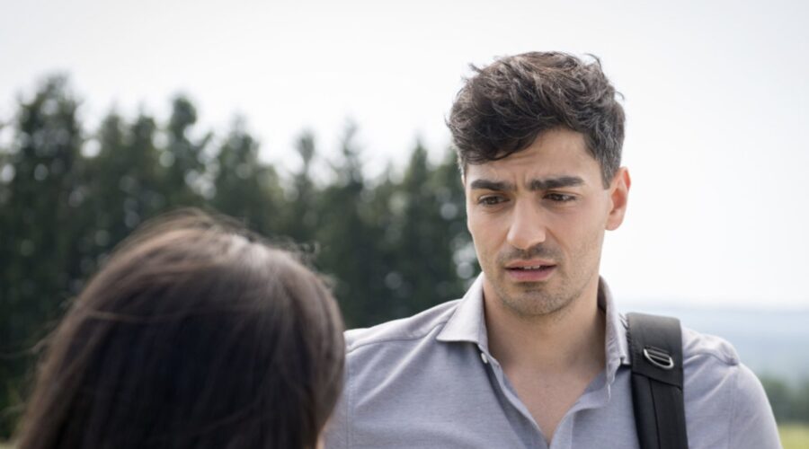 Marcel Zuschlag (Leander Saalfeld) in una scena di “Tempesta d'amore”. Credits: Das Erste/Rti Mediaset.