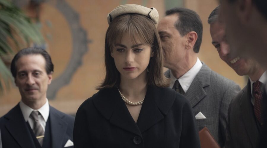 Miriam Leone (Oriana Fallaci) in “Miss Fallaci”. Credits: Paramount/Rai.