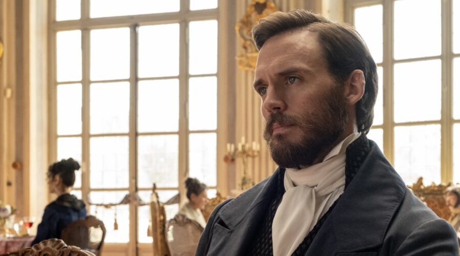 Sam Claflin (Edmond) in una scena de “Il Conte di Montecristo”. Credits: Rai e Claudio Iannone.