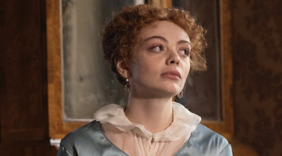 Serena De Ferrari (Maddalena) in una scena di “Belcanto”. Credits: Rai.