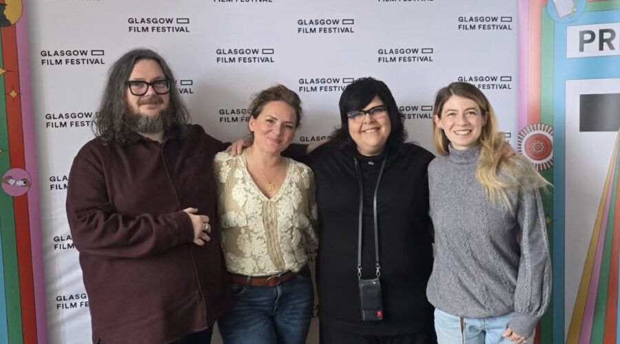 Iain Forsyth, Emiliana Torrini, Jane Pollard E Laura Della Corte intervista Al Glasgow Film Festival Credits Laura Della Corte