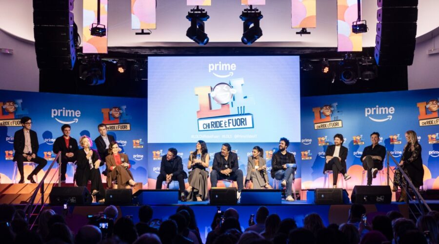 Il Cast Di Lol 5 Alla Presentazione Della Stagione A Roma Credits Prime Video Italia