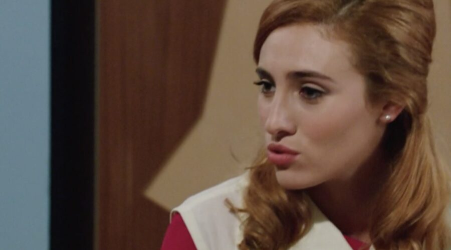 Ilaria Maren (Delia Bianchetti) in una scena della puntata 115 de “Il Paradiso Delle Signore 9”. Credits: Rai.