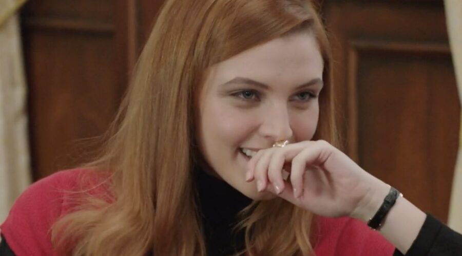 Arianna Amadei (Odile) una scena de “Il Paradiso Delle Signore 9 puntata 130”. Credits: Rai.